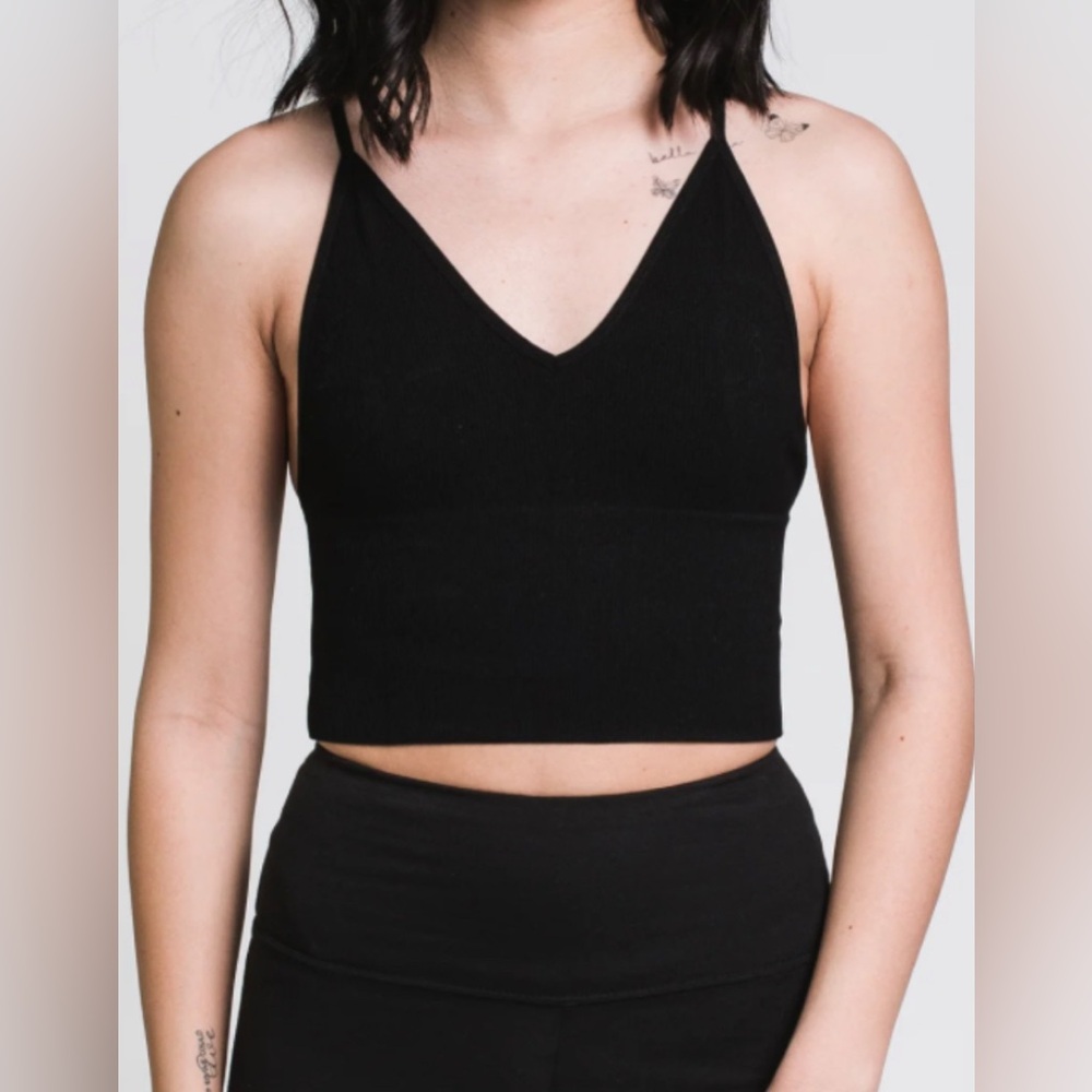 Olive Green Skinny Tank Top